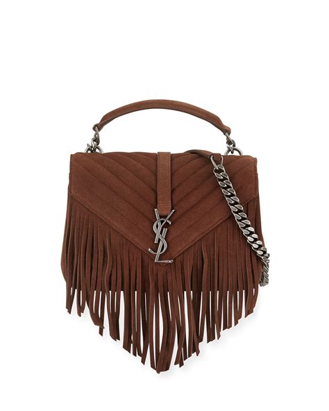 ysl fringe bag replica|ysl monogram envelope bag.